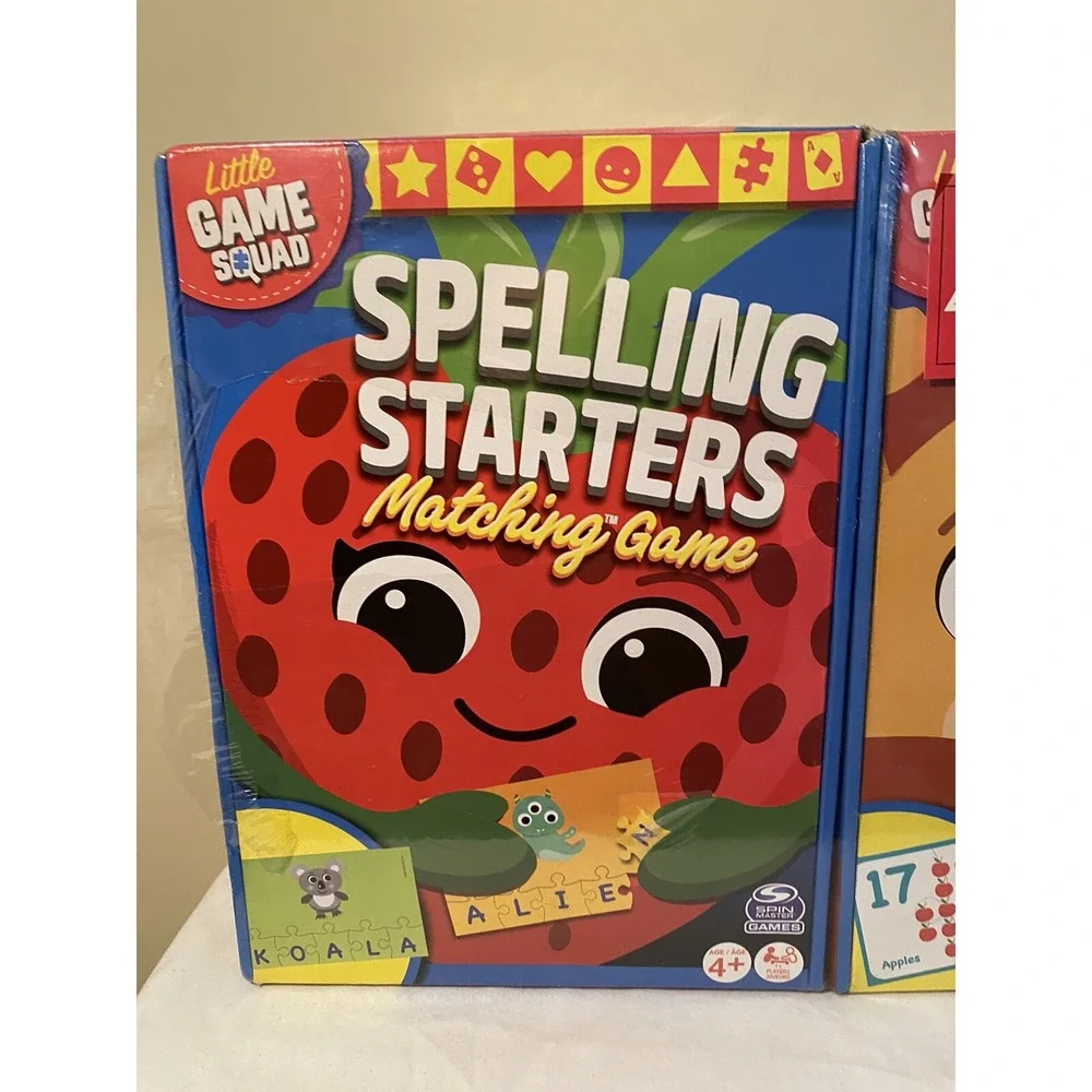 *New in‎ Packaging* Spin Master Match and Learn Puzzle Games (Set of 4)